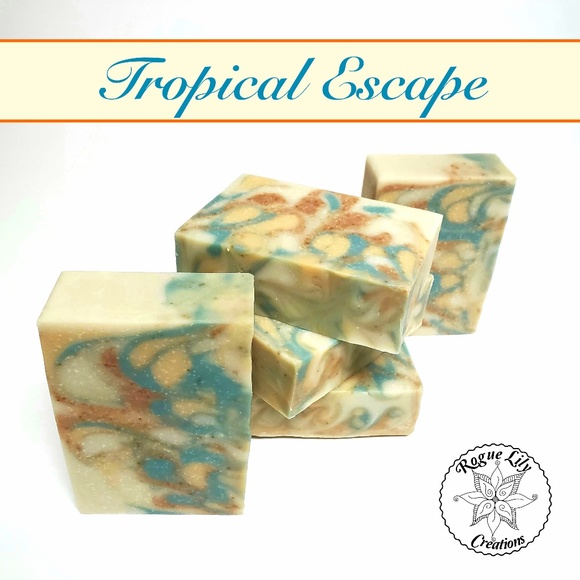 Artisan Clay Soap: Tropical Escape SOLD OUT - Picture 1 of 3